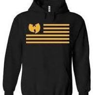 WU TANG FLAG HOODIE ADULTS