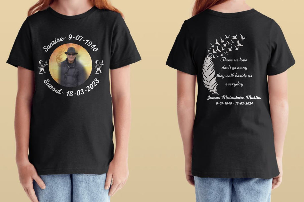 James Martin Memorial T-shirts