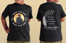 Load image into Gallery viewer, James Martin Memorial T-shirts
